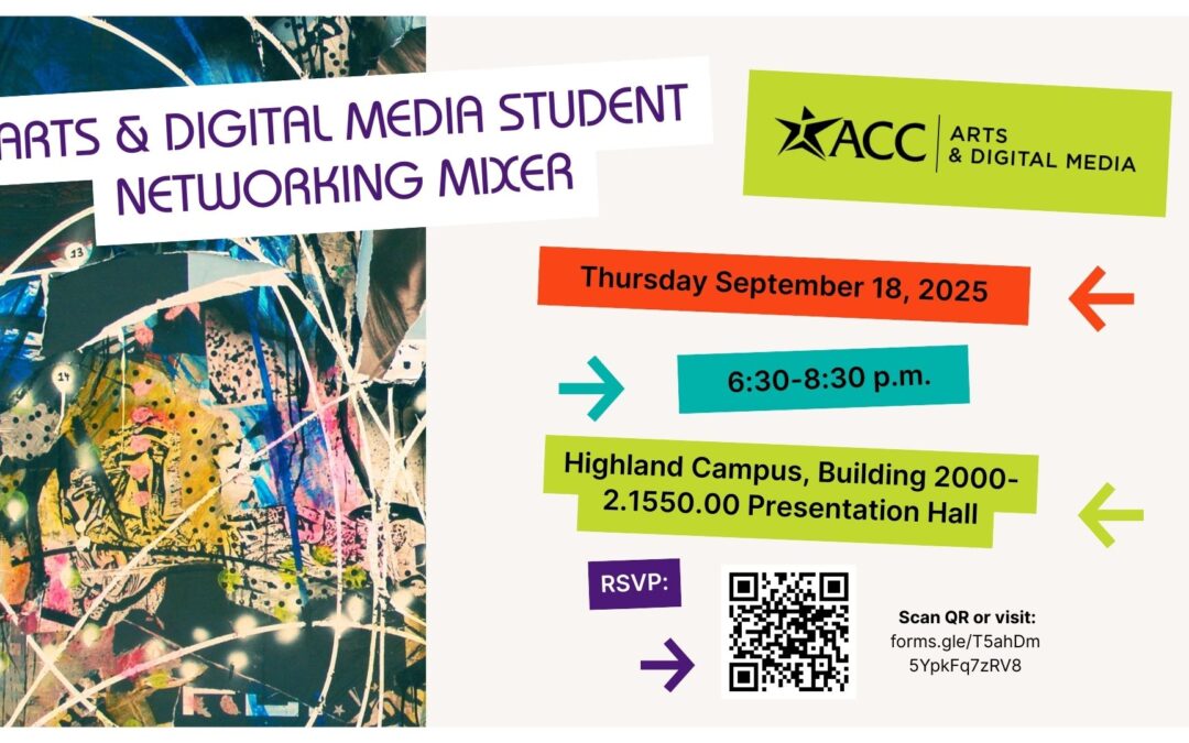September 18, 2025 – Fall 2025 Arts and Digital Media Student Mixer