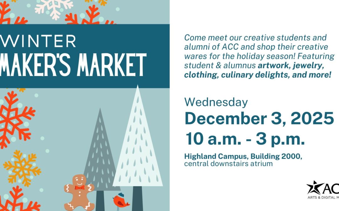 12-3-25 Come celebrate the holiday season with us at the Winter Makers Market