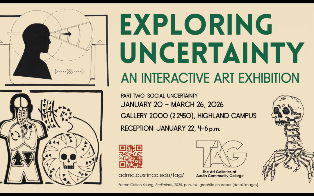 Exploring Uncertainty (Part Two): An Interactive Art Exhibition | Join us for the opening reception of this faculty and student exhibition!